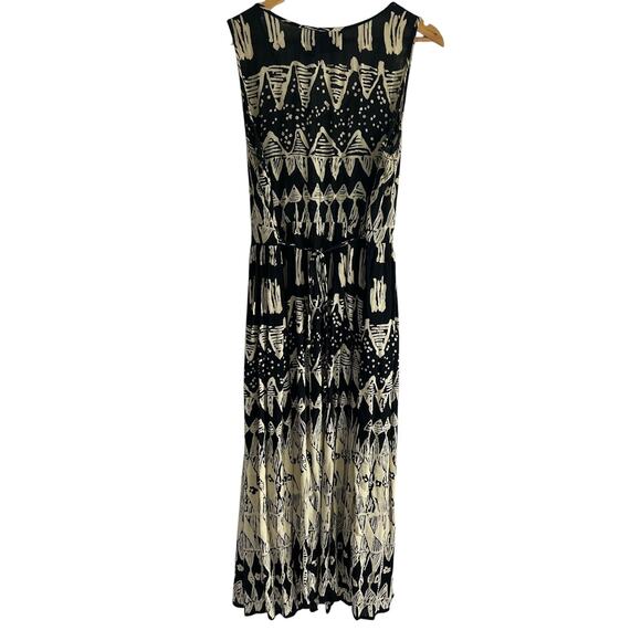 BILA Women’s Size Medium Boho Aztec Tribal‎ Sleeveless Maxi Dress - Picture 5 of 7